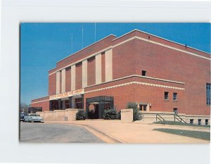 Postcard Spartanburg Memorial Auditorium, Spartanburg, South Carolina