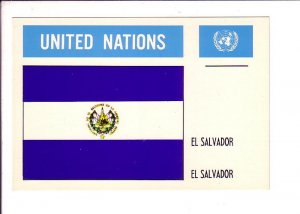 El Salvador Flag, United Nations