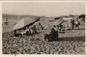 CPA Saint Tropez Plage de la Bouillabaisse FRANCE (1097063)