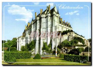 Modern Postcard La Vallee du Loir Chateaudun Eure et Loir Chateau XV XVI cent...