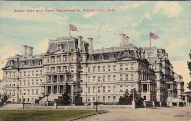 Washington D C State War and Navy Departments 1911