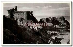 Old Postcard Ile d & # 39Yeu Le Vieux Chateau