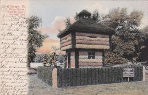 Illinois Chicago Block House Fort Dearborn Garfield Park 1905