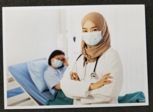 [AG] P944 Malaysia Fight Covid-19 2021 Virus Pandemic Doctor (postcard) *New