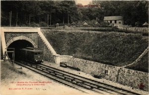 CPA Bois de CHAVILLE Sortie du Tunnel de Meudon Val-Fleury a Chaville (509707)