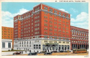 LPD12   Toledo Ohio Postcard  Fort Meigs Hotel