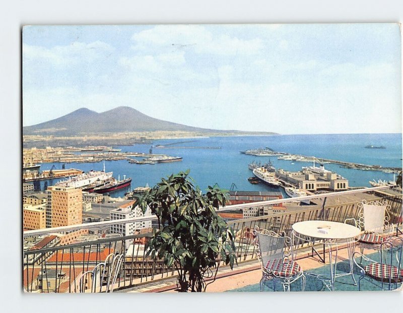 Postcard Veduta panoramica del Roof Garden, Ambassador's Palace Hotel, Italy