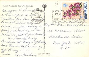 King's Parade St. George's Bermuda Postcard