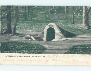 Pre-1907 SPANGLER'S SPRING - CIVIL WAR SITE Gettysburg Pennsylvania PA hp9267