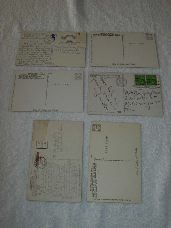 Minneapolis MN - Lot Of 6 Great Vintage Postcards - x0515