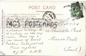 Genealogy Postcard - Bones - 12 Gloucester Road, Manor Park, Essex - Ref. R799