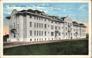 Durham North Carolina NC Trinity College Jarvis Hall Vintage Postcard