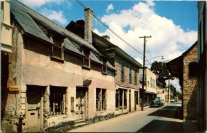 Old St George Street St Augustine Florida FL Old Cars Chrome VTG Postcard UNP 