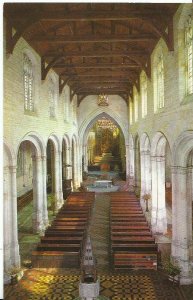 Norfolk Postcard - St Margaret's - King's Lynn - The Interior Looking East ZZ163