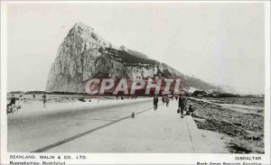 Modern Postcard Gibraltar Rock From The Spanish