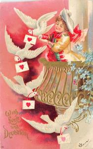 International Art Publishing Company Valentines Day postal used date unknown ...