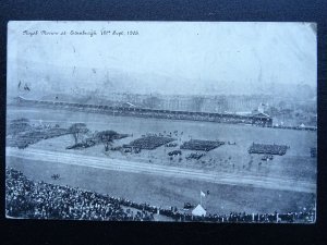 Scotland EDINBURGH Royal Review 18th Sept c1905 Postcard