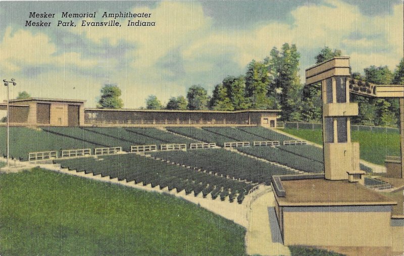 Mesker Memorial Amphitheater Mesker Park Evansville Indiana