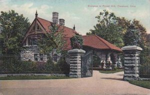 Ohio Cleveland Entrance To Forest Hill 1908