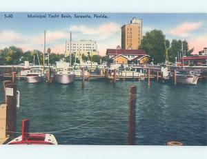 Linen HARBOR SCENE Sarasota Florida FL hp7791