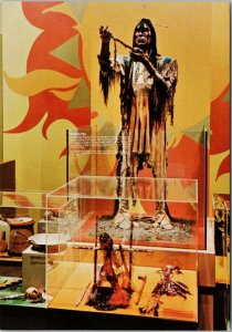 Manitoba Museum of Man & Nature Winnipeg MB 'Plains Indian Beliefs' Postcard F61