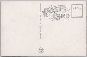 Crescent Park Moose Jaw SK Canada Lithograph Postcard H81