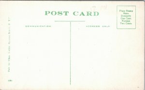 Postcard NY Sylvan Beach N. Y. Ontario & Western Depot Railroad Crowds ~1910 M38