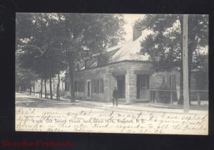 KINGSTON NEW YORK OLD SENATE HOUSE ANTIQUE VINTAGE POSTCARD NY