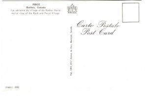 Aerial, Perce Rock,  Quebec