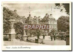 Modern Postcard Paris Luxembourg Garden