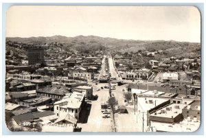 c1950's Nogales Border City Scene Arizona AZ Mexico RPPC Photo Postcard 