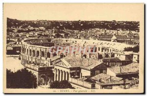 Old Postcard Nimes Vue Generale