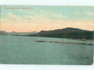 Divided-back LAKE SCENE Adirondacks - Lake George New York NY AE5131