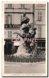 Old Postcard La Rochelle Monument Eugene Fromentin