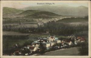 Bradford Village VT Birdseye View c1910 Postcard