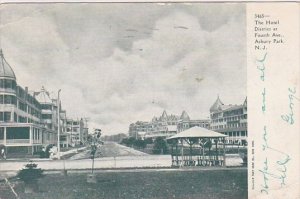 New Jersey Asbury Park The Hotel District At Fourth Avenue 1906