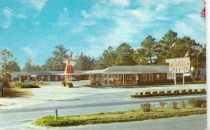 TALLAHASSEE, FL Florida DUTCH KITCHEN Restaurant~Motel ROADSIDE c1960's Postcard