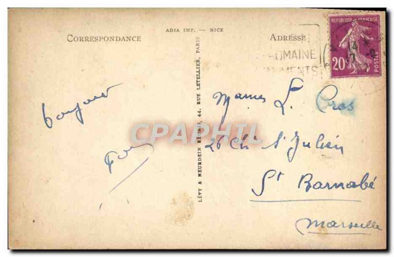 Old Postcard Vaison La Romaine The Theater Romain