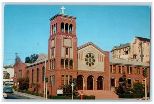 c1960 First Methodist Church Sonoma Virginia Vallejo California Vintage Postcard