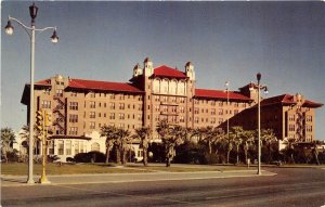 Galveston Texas 1951 Postcard Hotel Galvez