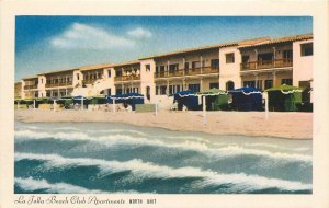 Postcard; La Jolla Beach & Tennis Club Beach Apartments, North Unit, La Jolla CA