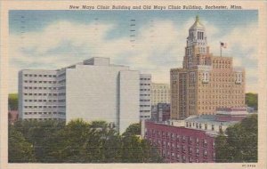 Minnesota Rochester New Mayo Clinic Building And Old Mayo Clinic Building