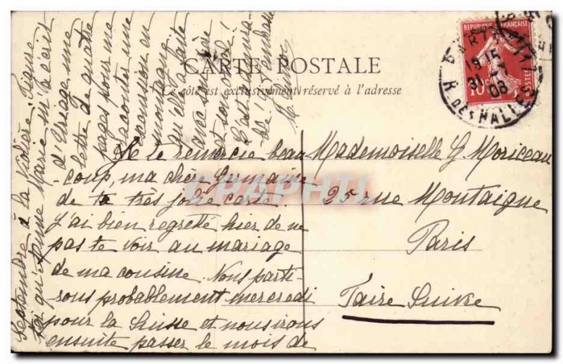 Paris - 8 - Parc Monceau - La Rotonde - Old Postcard