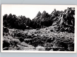 c1940 Alabama Hills Lone Pine California CA Inyo County Frashers RPPC