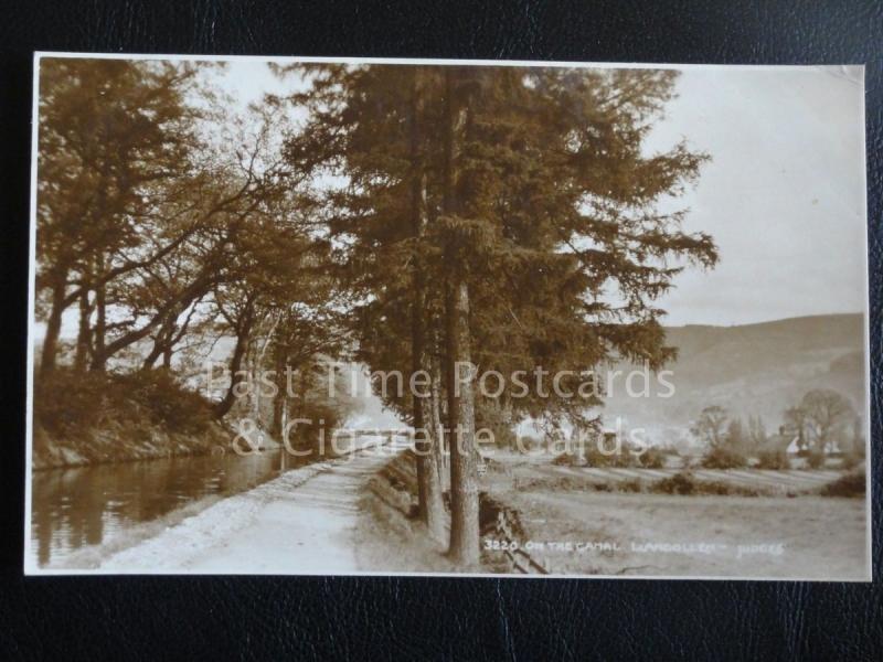 c1915 RP - On The Canal, Llangollen - Pub Judges No.3220