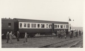 M809 Train at Glasgow Dock in 1954 Scottish Railway Photo