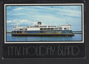 PEI M.V. Holiday Island  M.V. Vacationland Ferry between NB & PEI ~ Cont'l