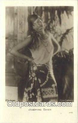 Josephine Baker Black Entertainer Unused 