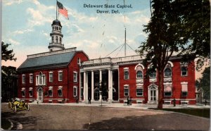 Postcard Delaware State Capitol in Dover, Delaware