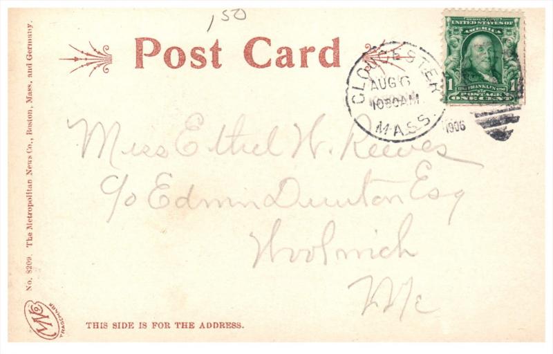 6889  MA Rockport  Life-Saving Station Lamb's End